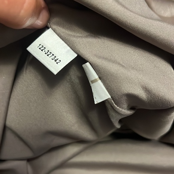 Loft sleeveless fully lined dress in a pewter color, size 4 - Picture 10 of 12